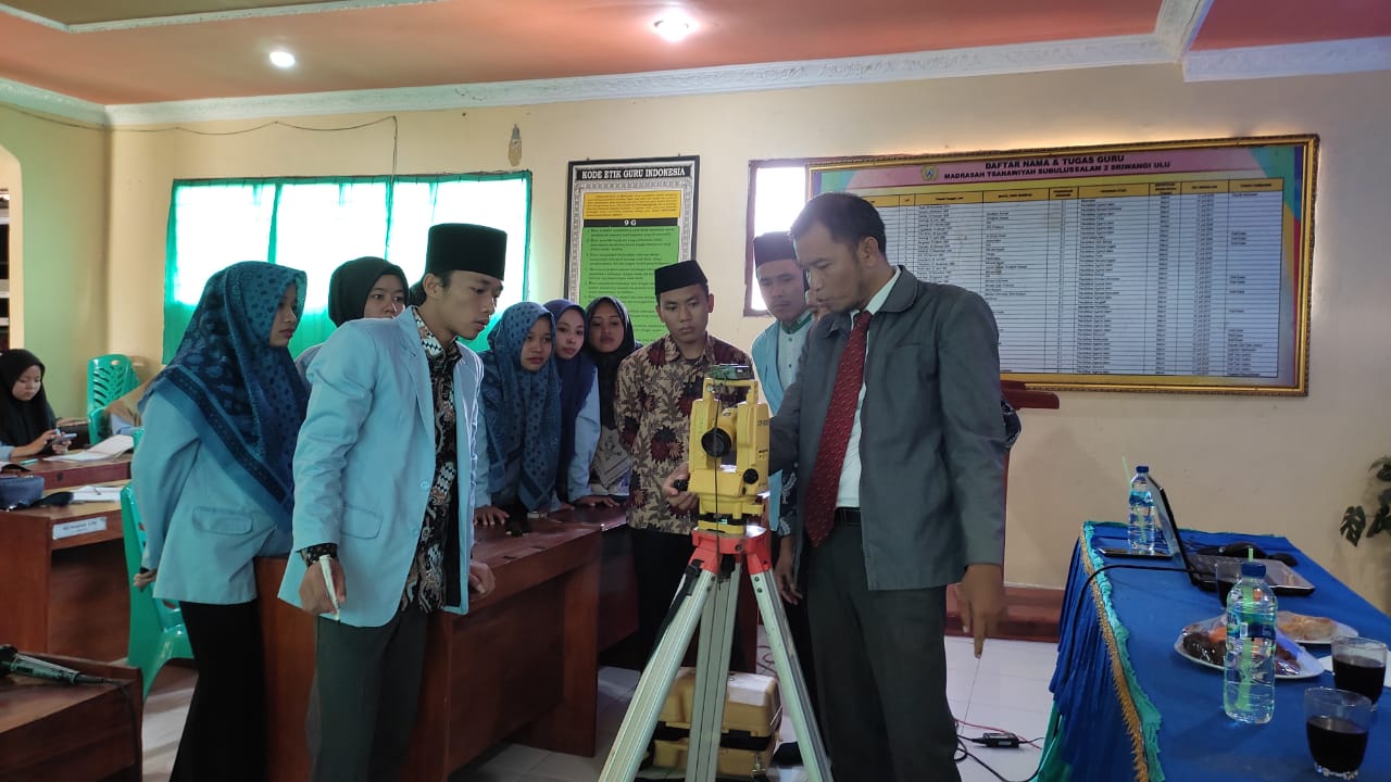Praktikum Falak: Pengukuran Arah Kiblat Menggunakan Digital Theodolite