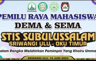 Pemilu Raya Mahasiswa: Pemilihan Pasangan Calon Ketua dan Wakil Ketua DEMA dan SEMA