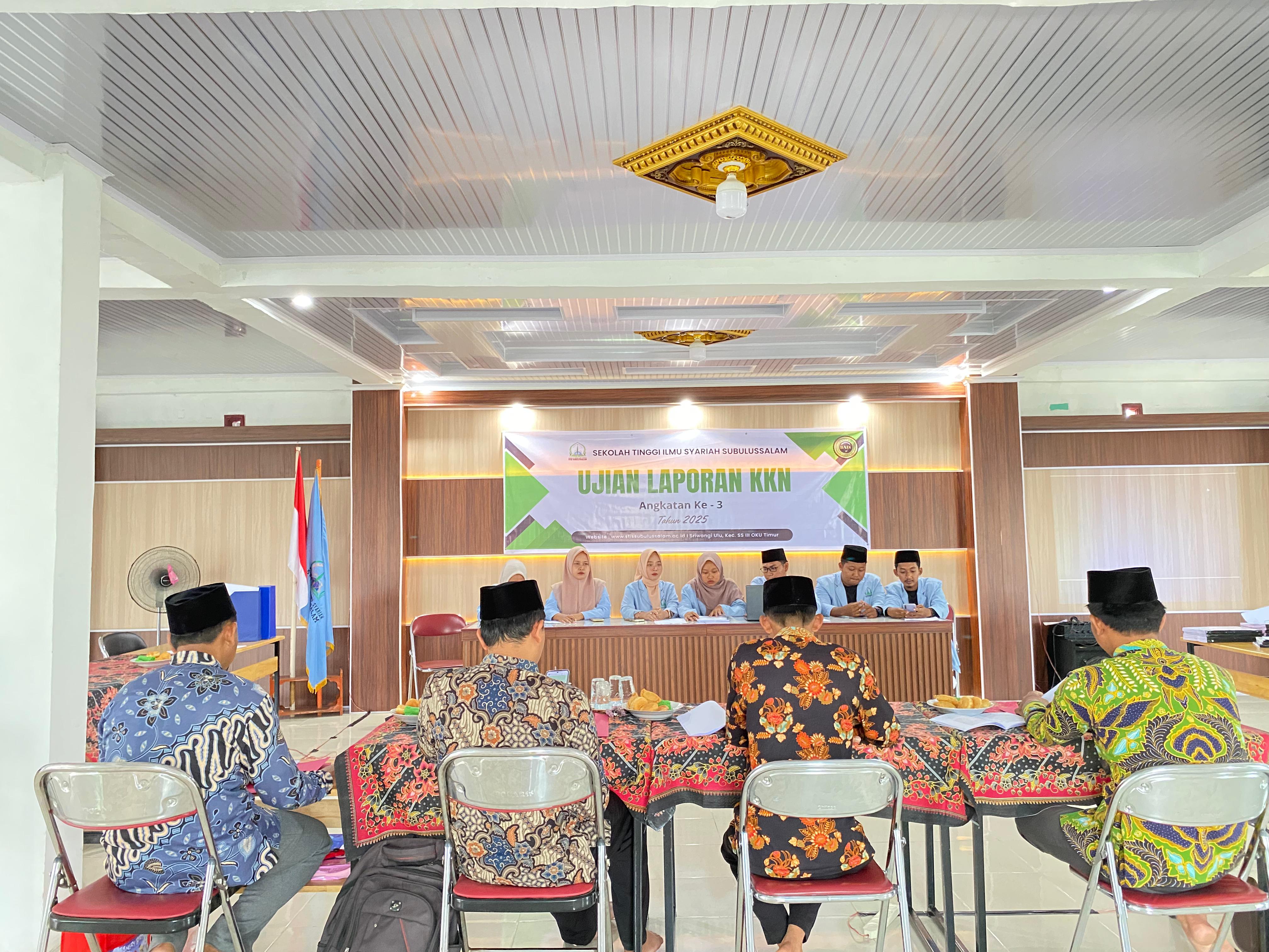 ”Dari Kampus ke Desa”: STIS Subulussalam Gelar Ujian Laporan KKN, Mahasiswa Buktikan Kontribusi Nyata Lewat Laporan KKN ”Dari Kampus ke Desa”: STIS Subulussalam Gelar Ujian Laporan KKN, Mahasiswa Buktikan Kontribusi Nyata Lewat Laporan KKN