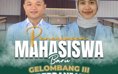 Edaran Perpanjangan Masa Penerimaan Mahasiswa Baru Gelombang III