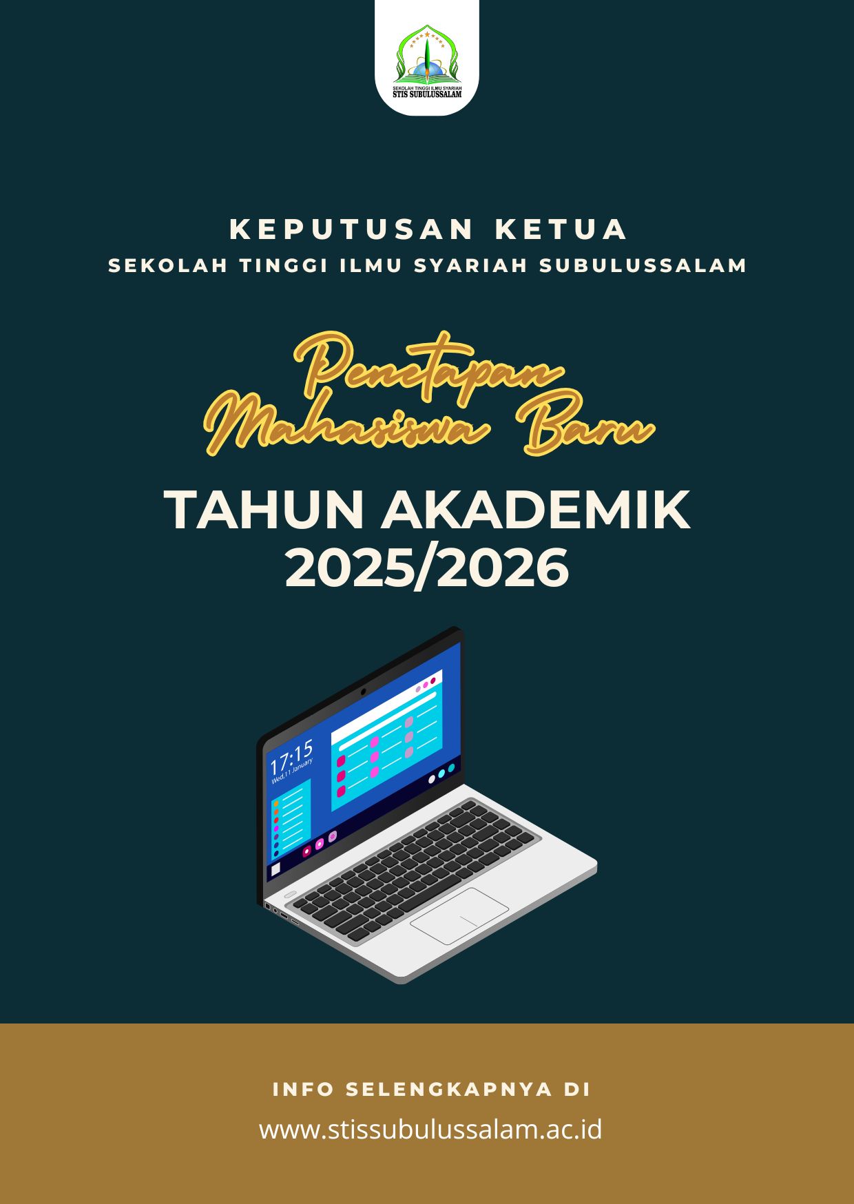 SK Penetapan Mahasiswa Baru Tahun Akademik 2025/2026