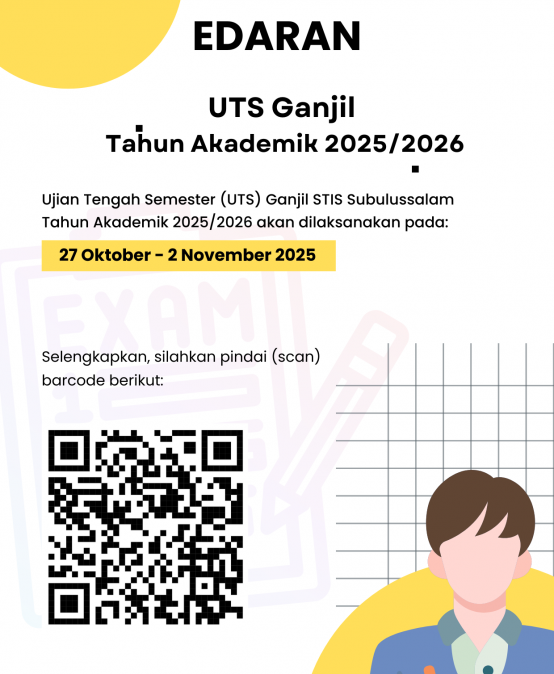 Edaran UTS Ganjil Tahun Akademik 2025/2026
