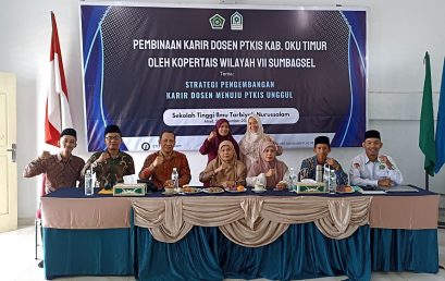 Pembinaan Karir Dosen PTKIS Kabupaten OKU Timur