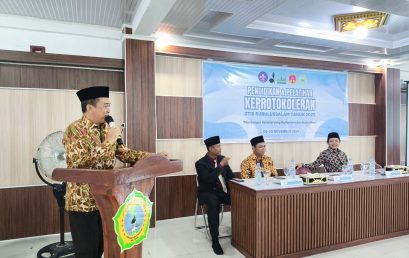 Ketua STISS Buka secara Resmi Kegiatan Pendidikan dan Pelatihan Keprotokoleran