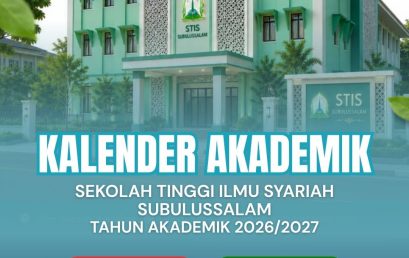 Keputusan Ketua tentang Kalender Akademik STIS Subulussalam TA 2026/2027