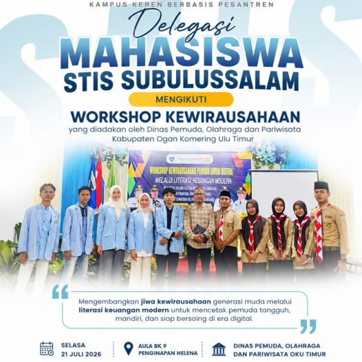 DEMA dan Racana STIS Subulussalam Ikuti Workshop Kewirausahaan
