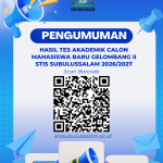 Pengumuman Hasil Tes Potensi Akademik Calon Mahasiswa Baru Gelombang II 2026