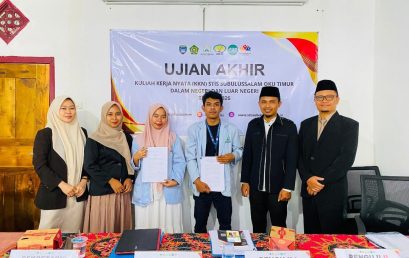 Dua Mahasiswa STIS Subulussalam OKU Timur Ikuti Ujian Laporan KKN Luar Negeri Thailand Tahun 2026