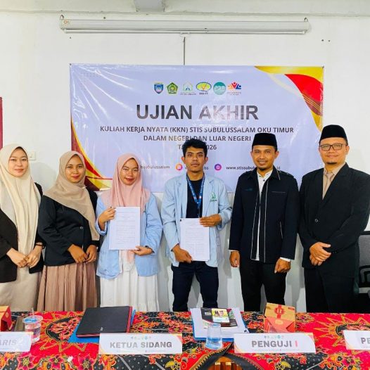 Dua Mahasiswa STIS Subulussalam OKU Timur Ikuti Ujian Laporan KKN Luar Negeri Thailand Tahun 2026