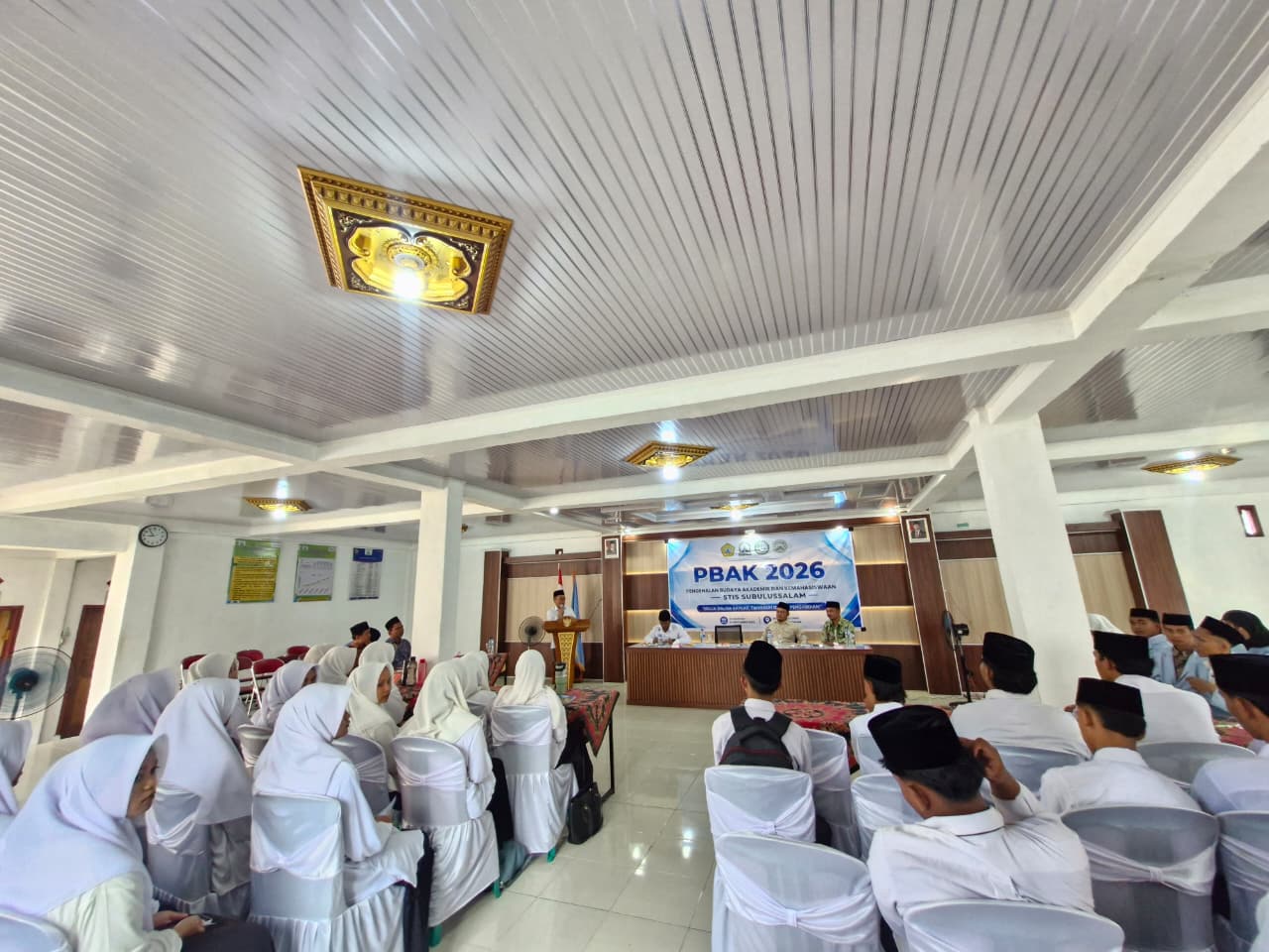 PBAK STIS Subulussalam Resmi Dibuka, Ketua STIS Tekankan Komitmen Mahasiswa Baru hingga Lulus PBAK STIS Subulussalam Resmi Dibuka, Ketua STIS Tekankan Komitmen Mahasiswa Baru hingga Lulus